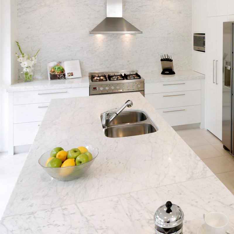Siap Merakit Desain Sederhana Matte White Plain Lacquer Lemari Dapur Lemari Dapur Modern Murah