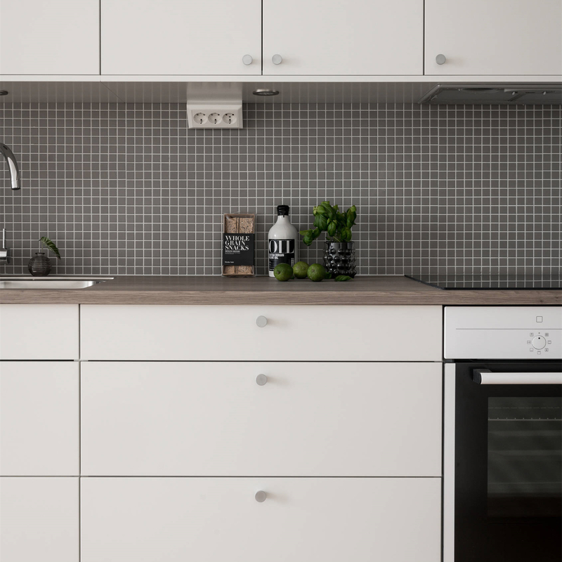 Factory Price Complete Modular Matte Pure White Flat-panel Lacquer Modern Kitchen Cabinet