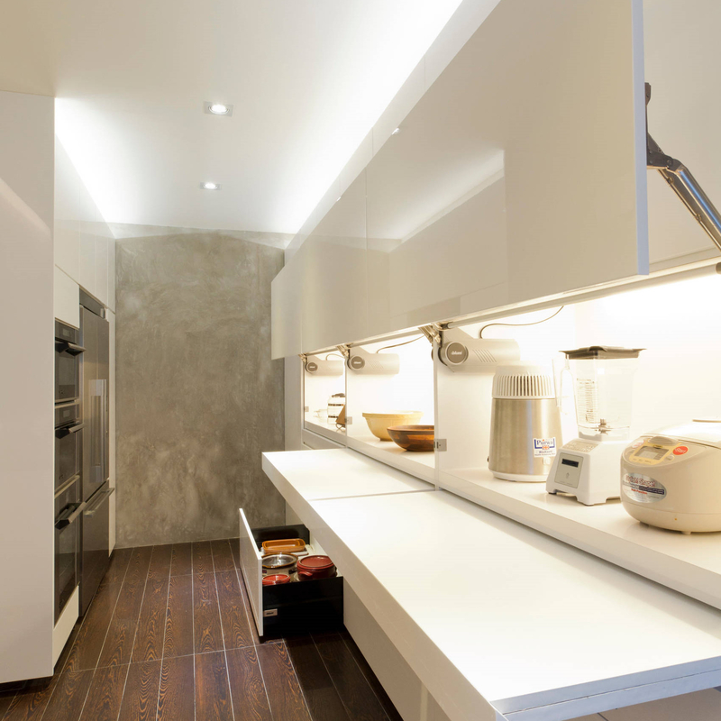 White Gloss Lacquer Small Kitchen Cabinet Base Handle Furniture With Drawers Pantries Organizer