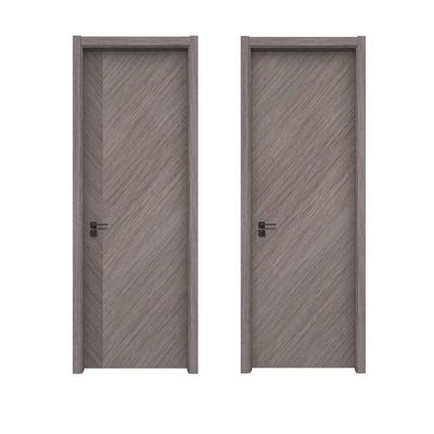 Pintu Interior Kamar Mandi Kamar Mandi Abu-abu Pintu Kayu Melamin 9mm MFC